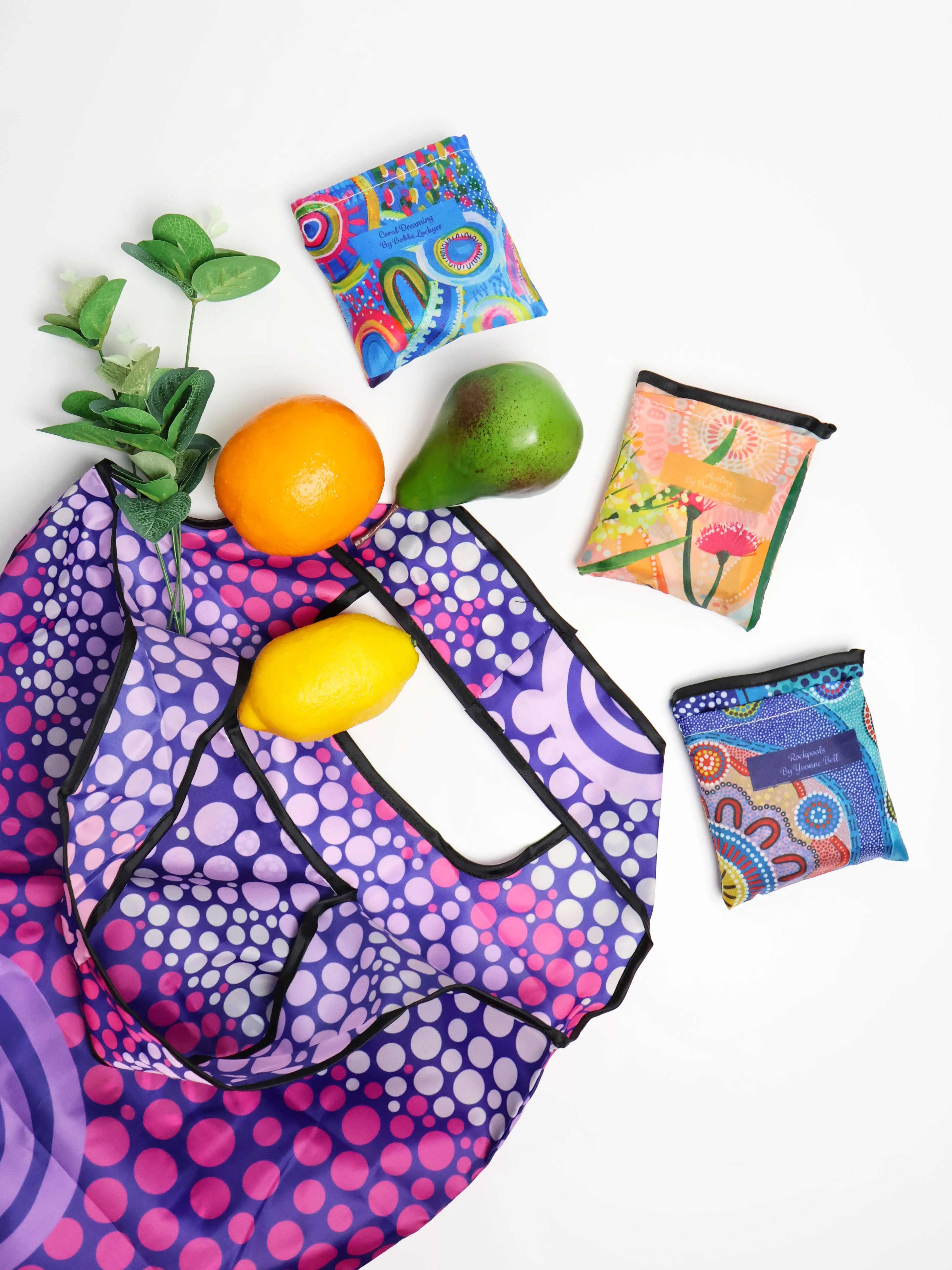 Healing - Reusable Folding Shopping Bag
