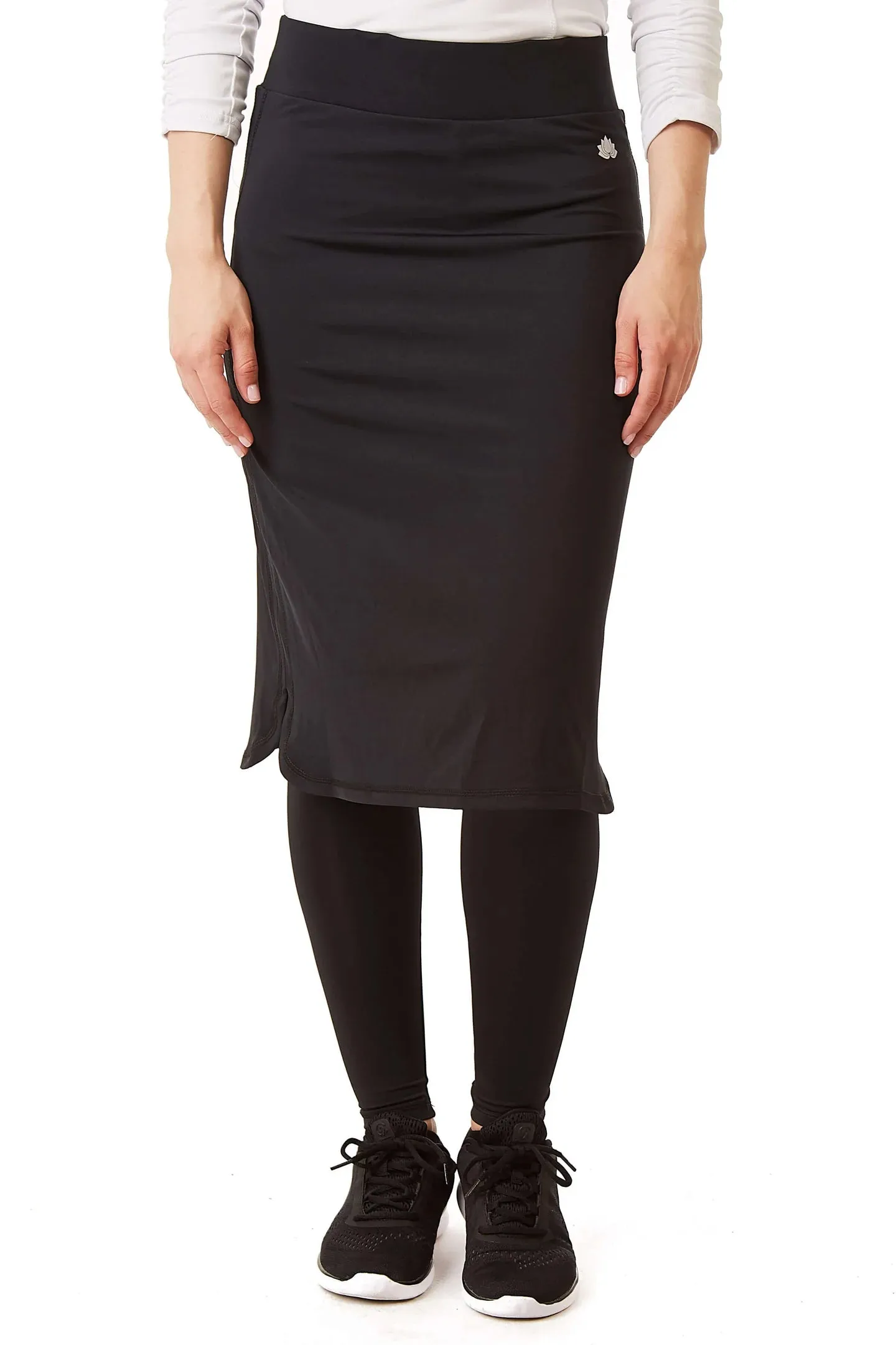 Long ShirtTail Snoga in Black- Misses and Plus (XXS,L)