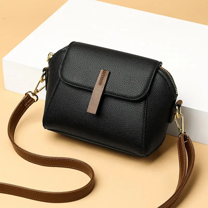 Luxury Solid Color Handbag