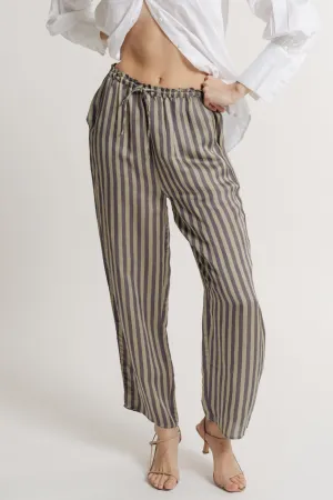 Ruffled Waist Tie Pant - Sample - XS-S