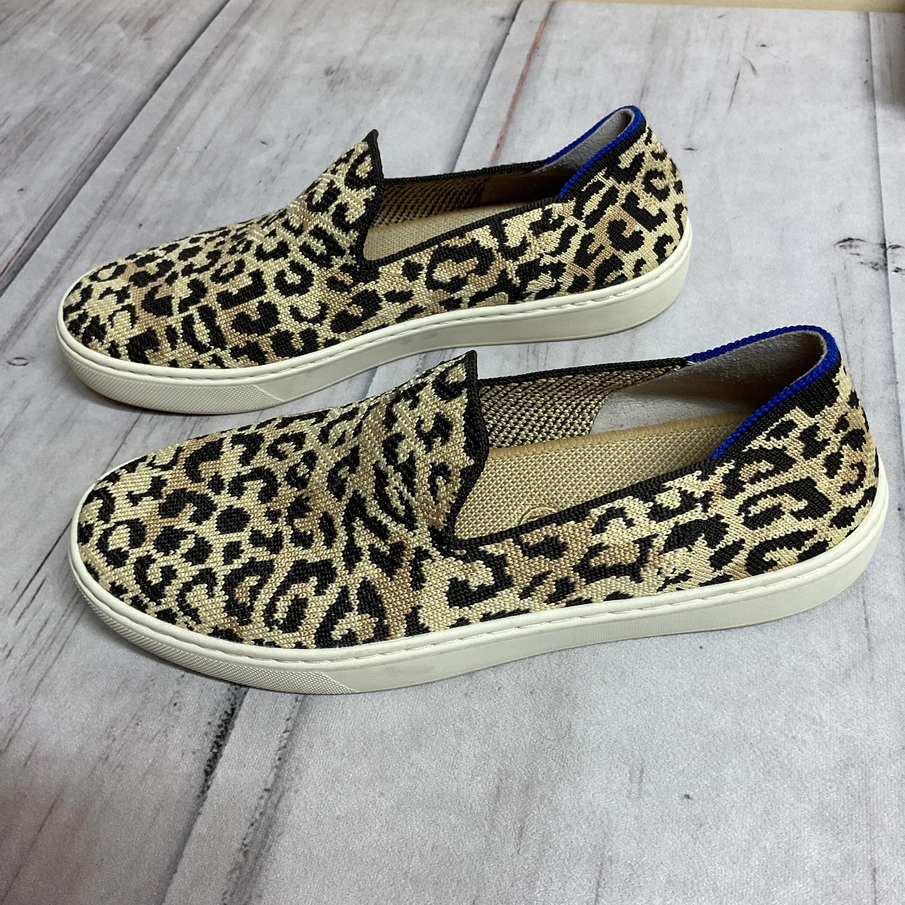Shoes Flats By Rothys In Animal Print, Size:7